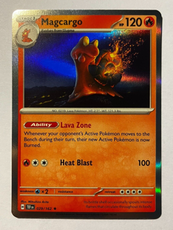 Magcargo 029/162 Rare Holo Temporal Forces Pokemon Card NM - Image 1