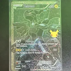 Pokemon Celebrations 25th Anniversary Zekrom & Reshiram Holo Lot (2 Cards) - Image 3