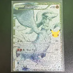 Pokemon Celebrations 25th Anniversary Zekrom & Reshiram Holo Lot (2 Cards) - Image 4