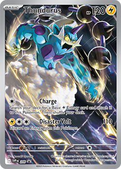 Thundurus Promo SV: Scarlet & Violet Promo Cards 209 NM - Image 1