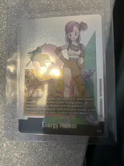Dragon Ball Super Card Game Bulma Energy Marker E-73 - Image 1