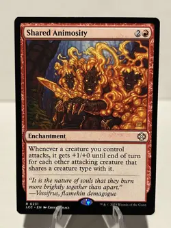 Shared Animosity 231 R Commander: The Lost Caverns of Ixalan NM MTG - Image 1