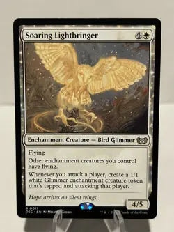 Soaring Lightbringer 11 R Commander: Duskmourn: House of Horror NM MTG - Image 1