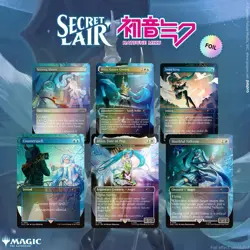 Secret Lair Drop: Hatsune Miku: Winter Diva EN - Rainbow Foil Edition - SEALED - Image 1