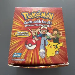 1999 Topps Pokemon Packs TV Animation Edition Factory Sealed - Image 1