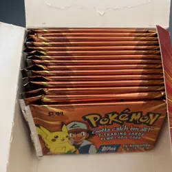 1999 Topps Pokemon Packs TV Animation Edition Factory Sealed - Image 5
