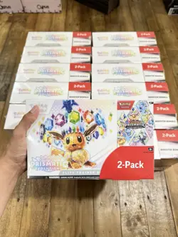Pokemon Prismatic Evolutions Elite Trainer Box & Booster Bundle Costco 2 Pack - Image 4