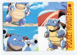 Pokemon Card - Blastoise #23 - Vending Machine Holo Sticker Pocket Monsters - Image 2