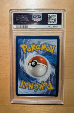 2025 POKEMON DRI EN-DESTINED RIVALS PRERELEASE-STAFF TEAM ROCKET'S MIMIKYU PSA 9 - Image 2