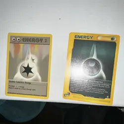 Pokemon TCG Double Colorless & Darkness Energy 124/130 121/147 2002 English - Image 1