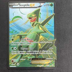 Pokemon TCG Sceptile EX 84/98 XY Ancient Origins Ultra Rare Full Art NM - Image 1