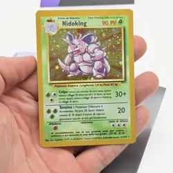 CARTA POKEMON CARD NIDOKING HOLO 11/102 - ITA - SET BASE - GOOD - Image 2