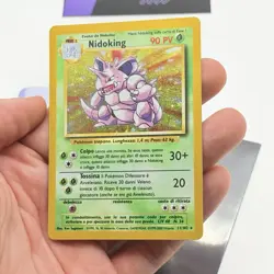 CARTA POKEMON CARD NIDOKING HOLO 11/102 - ITA - SET BASE - GOOD - Image 3
