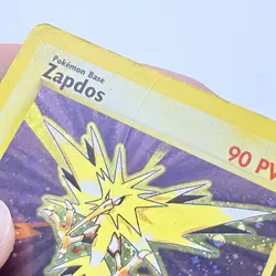 CARTA POKEMON CARD ZAPDOS HOLO 16/102 - ITA - SET BASE - PLAYED / POOR - Image 4