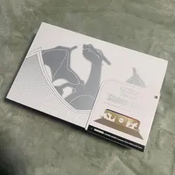 Pokemon Charizard UPC Ultra Premium Collection Empty Box, Accessories & Playmat - Image 1