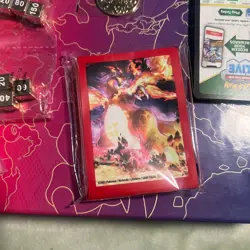 Pokemon Charizard UPC Ultra Premium Collection Empty Box, Accessories & Playmat - Image 5