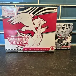 Pokemon White Flare Elite Trainer Box ETB and Booster Bundle Sealed -Special set - Image 1