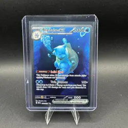 Blastoise EX SIR Pokemon Scarlet Violet 151 200/165 Full Art Holo NM - Image 1