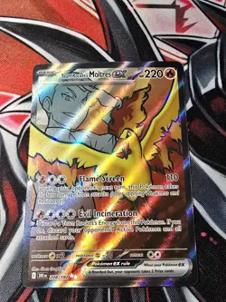 Team Rocket's Moltres ex - SV10: Destined Rivals - Pokemon NM 208/182 - Image 1