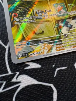 Litten 167/162 Pokemon TCG S&V Temporal Forces Illustration Rare English - Image 2