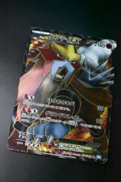 Entei EX 070/069 Dark Rush 2011 SR Full Art 1st Edition Japanese Pokemon Card - Image 3
