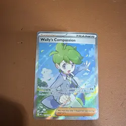 Pokemon Wally's Compassion 176/132 Full Art Ultra Rare Holo Me01 Mega Evolution - Image 1
