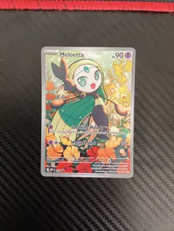 Meloetta MEP 026 - Illustration Rare Black Star Promo - Pokemon TCG - NM - Image 1