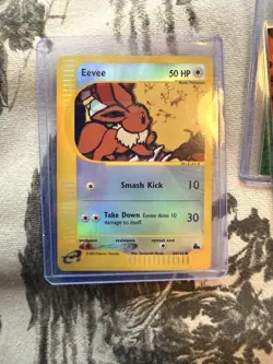 Eevee (Reverse Holo) 54/144 Skyridge (MP/LP-) Pokemon TCG - Image 1