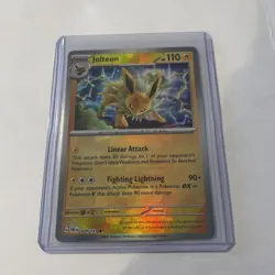 Jolteon Master Ball 029/131 Pokemon TCG Prismatic Evolutions Reverse Holo NM/M - Image 1