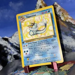 Vaporeon - 28/64 Pokemon Jungle - WOTC 1st Edition NM 🌊 - Image 3