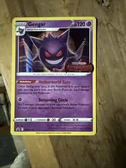 Pokemon TCG Gengar Pokemon Promos 60/162 Holo Promo Promo - Image 1