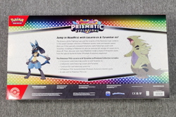 Pokemon Prismatic Evolutions Lucario Ex & Tyranitar Ex Premium Collection New - Image 2