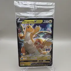 SEALED Dragonite V SWSH235 & Dragonite VSTAR SWSH236 Pokemon GO 2022 Promo - NM - Image 1