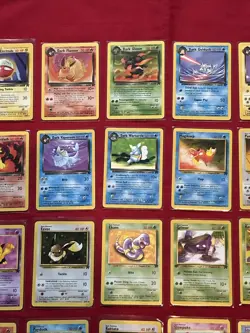 Team Rocket Pokemon Cards X48 Vintage Good-Excellent Condition (P30) - Image 3