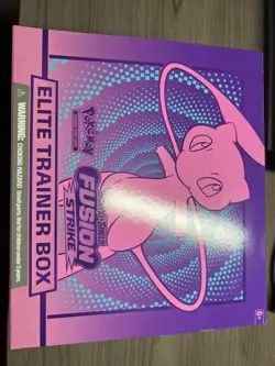 Pokemon Center Exclusive Fusion Strike Elite Trainer Box No Packs No Cards - Image 1