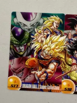 Son Goku - 517 518 - Dragon Ball Morinaga Plastic Card - Japanese - Image 2