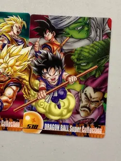 Son Goku - 517 518 - Dragon Ball Morinaga Plastic Card - Japanese - Image 3
