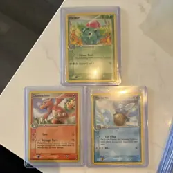Pokemon TM1 Ivysaur, Charmeleon, Wartortle Card Lot 3 Cards Nintendo English - Image 1