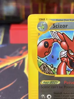 Scizor - 32/147 - Aquapolis Non-Holo Pokemon Card NM - Image 2