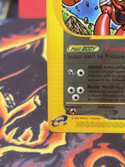 Scizor - 32/147 - Aquapolis Non-Holo Pokemon Card NM - Image 5