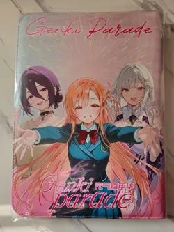 Anime Waifu Trading Card 9-Pocket Zipper Binder - Genki Parade 2 - Image 2