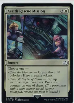 Magic the Gathering Final Fantasy Standard Foil Singles - Image 2