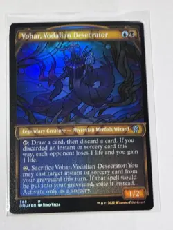 Vohar, Vodalian Desecrator Textured Foil Dominaria United Foil #366 - Image 1