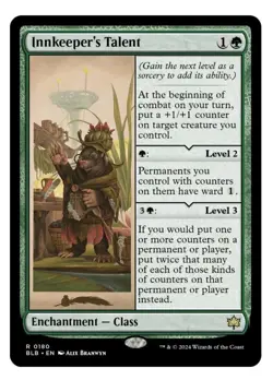 1x MTG Innkeeper's Talent - Bloomburrow Rare! NM Mint! Ships fast! - Image 1
