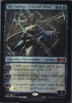 Mu Yanling, Celestial Wind - Core Set 2020: #286, MTG - Foil Lp C250 - Image 1
