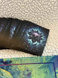 LOT MtG Commander Zombie Play Mat & Standard Matte Lotus Sleeves (100ct) - Image 2