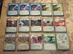 MTG Lot of 15 Outlaws of Thunder Junction Breaking News Foil Uncommons NM - Image 1