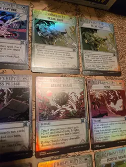 MTG Lot of 15 Outlaws of Thunder Junction Breaking News Foil Uncommons NM - Image 4