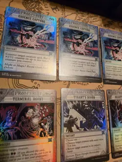 MTG Lot of 15 Outlaws of Thunder Junction Breaking News Foil Uncommons NM - Image 5