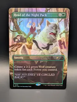 MTG - Howl of the Night Pack - FOIL - Sorcery - SLD #1610 - Rare - Image 1